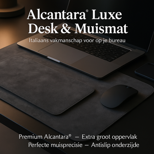 Alcantara® Luxe Desk Muismat